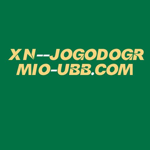 Logo da XN--JOGODOGRMIO-UBB